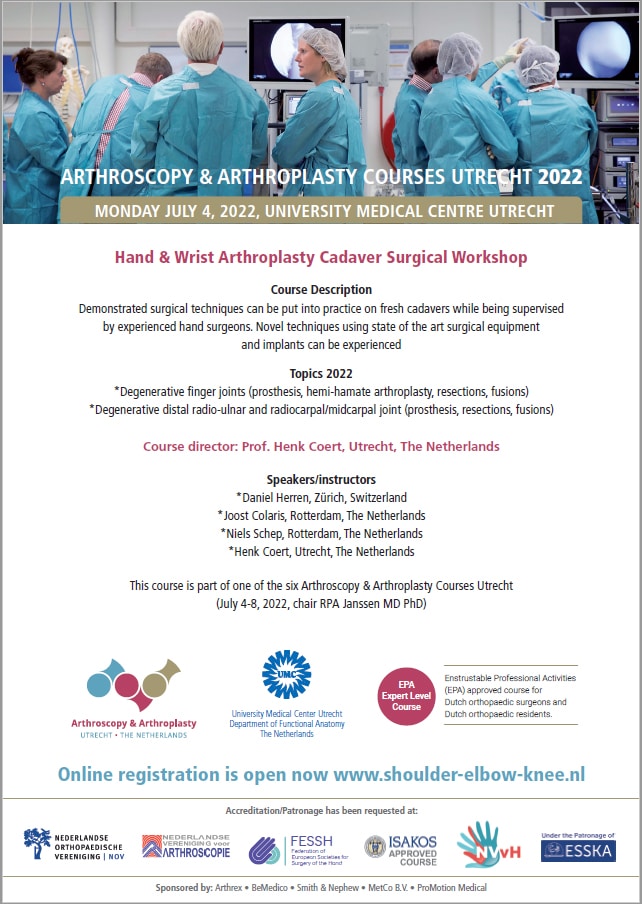 Arthroscopy & arthroplasty