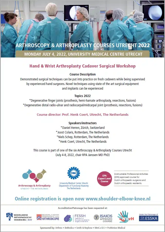 Arthroscopy & arthroplasty